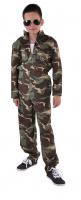 M215065-88 camouflage Kinder Junge Piloten Jetfighter Overall