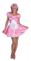 M211108-A rosa Damen Stubenmädchen Kleid Dienstmädchen Kostüm