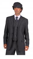 T3064-1600 grau Herren Jackett-Sakko Peaky blinder
