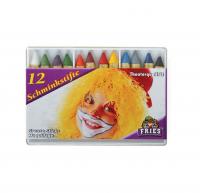 F30099 Kinder-Damen-Herren Farb Sticks 12 Schmink Stifte