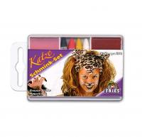 F30513 Kinder-Damen-Herren Schmink-Set Katze