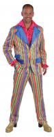 M212239-A bunt Herren Disco Anzug Partyanzug Prollo