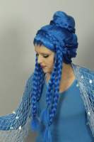 K11273610 Perücke türkis Meerjungfrau Nixe